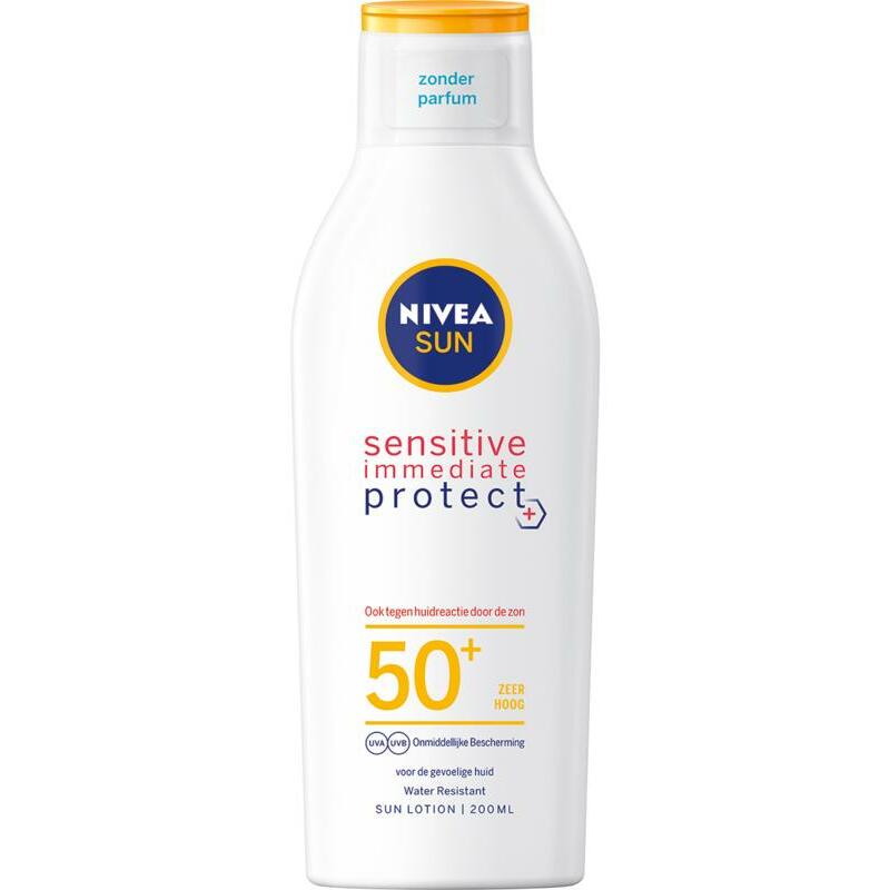 Nivea Sun sensitive zonnemelk SPF50+ 200ml