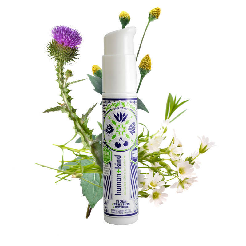 Human+Kind Dag- en nachtcreme anti aging vegan 50ml