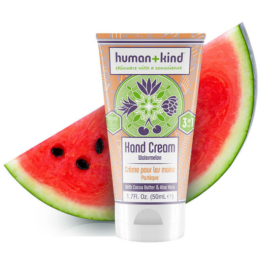 Human+Kind Hand elleboog voet creme watermelon vegan 50ml