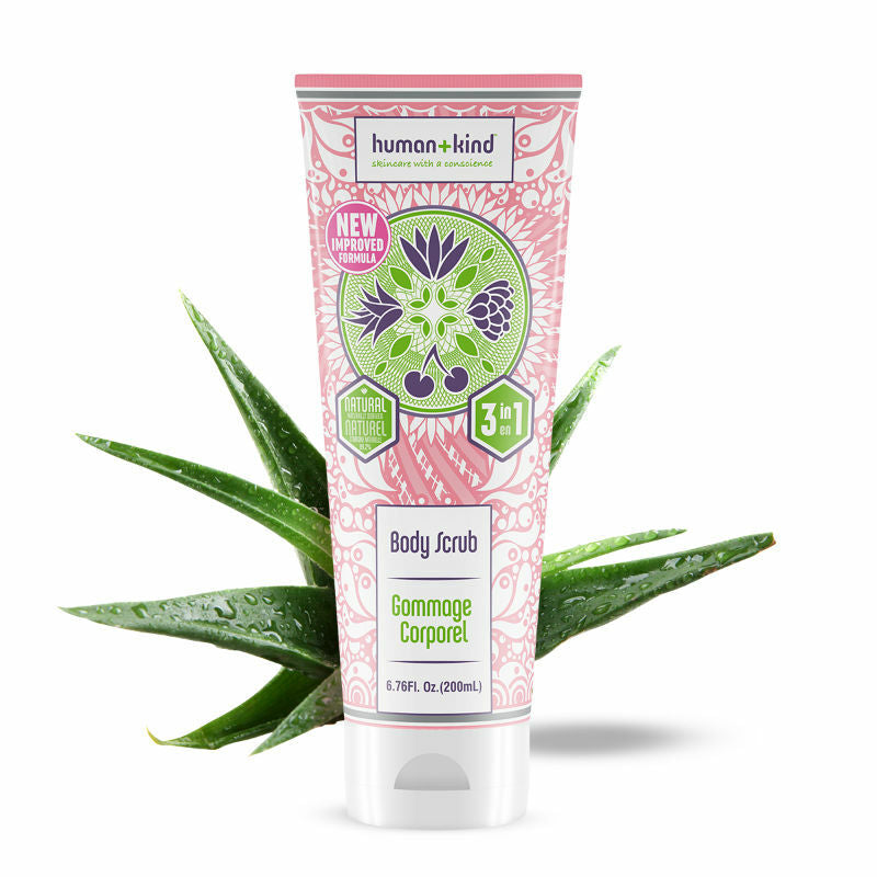 Human+Kind Body/lichaam scrub vegan 200ml