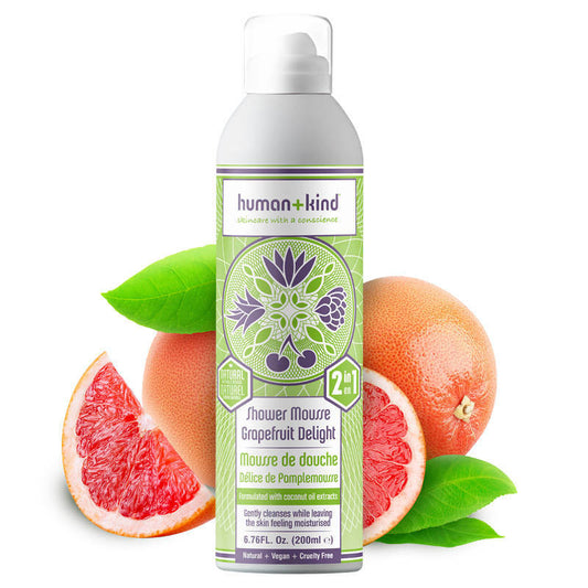 Human+Kind Foam shower grapefruit delight vegan 200ml