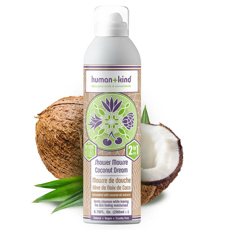 Human+Kind Foam shower coconut dream vegan 200ml