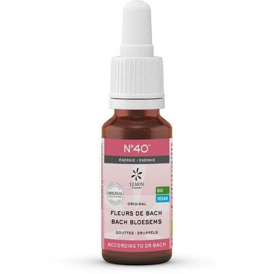 Lemonpharma Bach Bach bloesems mengeling 40 energie bio 20ml