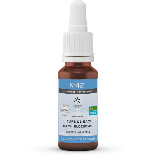 Lemonpharma Bach Bach bloesems mengeling 42 vertrouwen bio 20ml