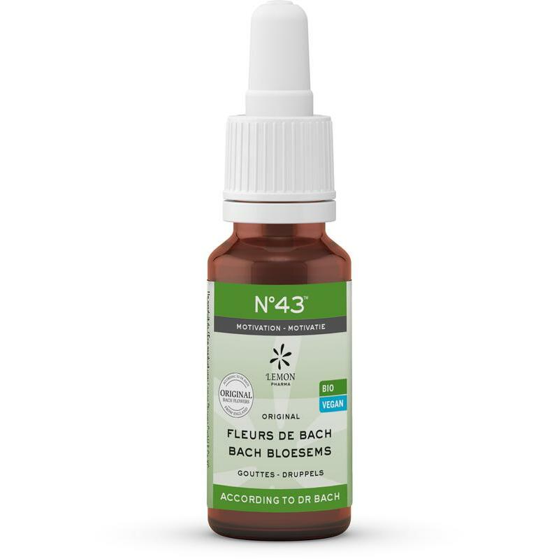 Lemonpharma Bach Bach bloesems mengeling 43 motivatie bio 20ml