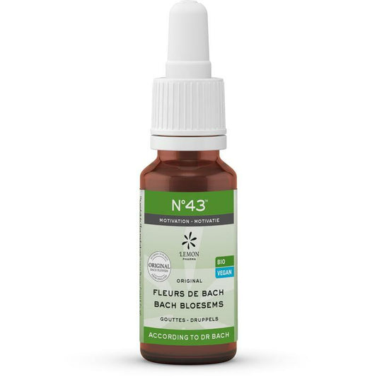 Lemonpharma Bach Bach bloesems mengeling 43 motivatie bio 20ml