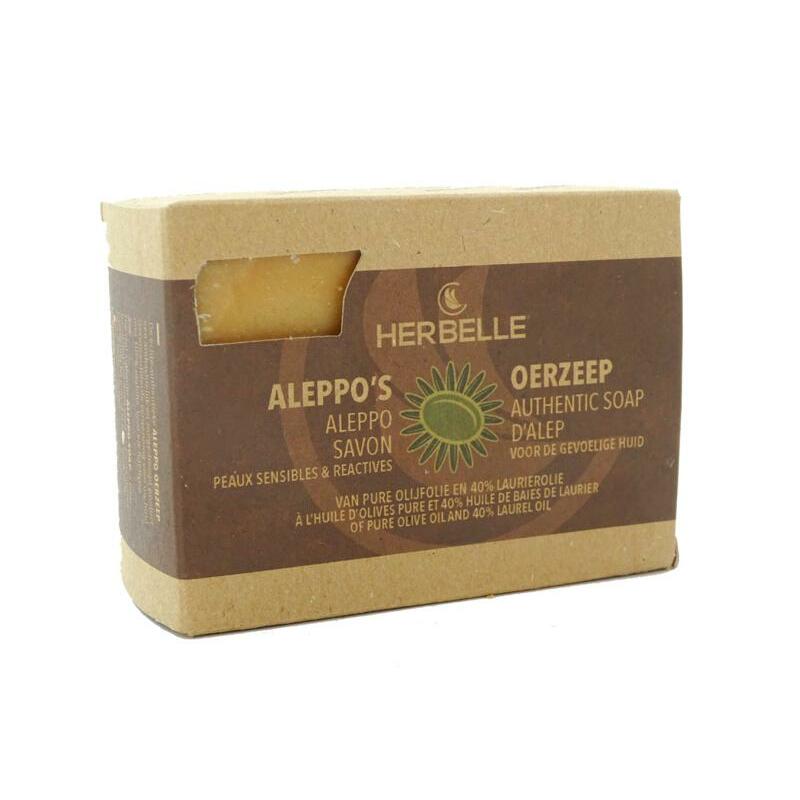 Herbelle Aleppo zeep olijf met 40% laurier 1st