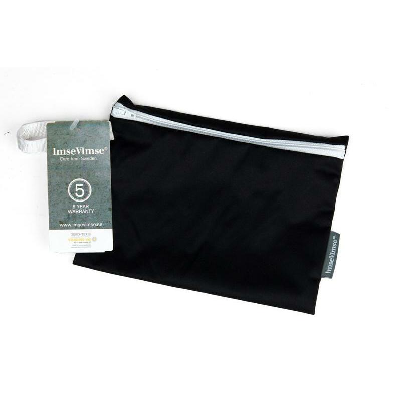 Imsevimse Wet bag reiszakje zwart wasbaar 1st
