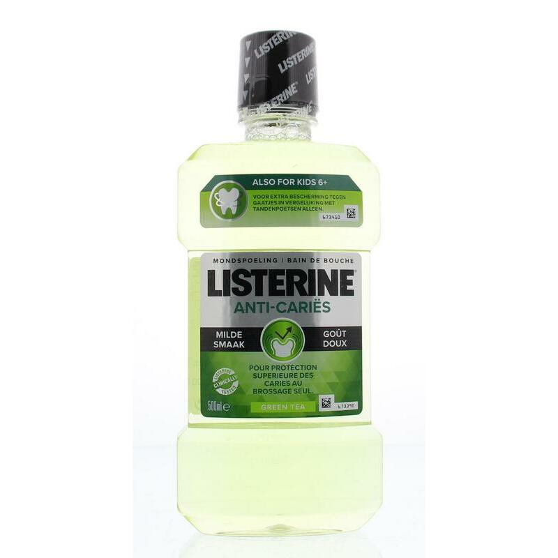 Listerine Mondwater green tea 500ml