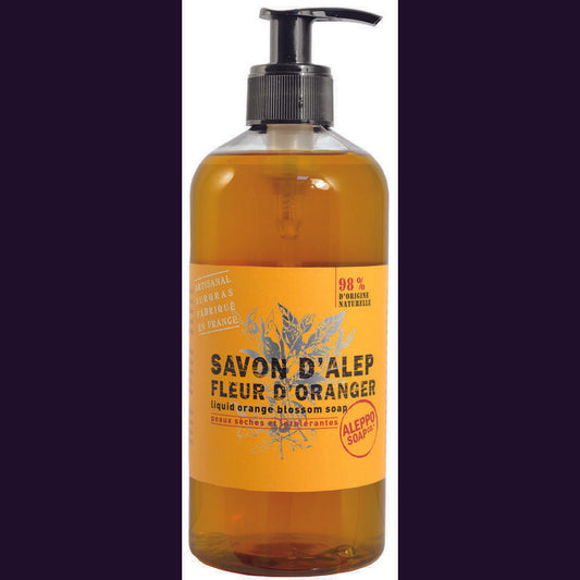 Aleppo Soap Co Aleppo sinaasappelzeep pomp 500ml