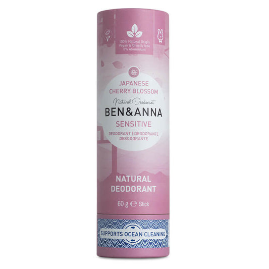 Ben & Anna Deodorant cherry blossom sensitive 60g