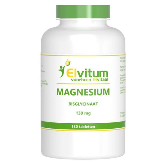 Elvitaal/elvitum Magnesium (bisglycinaat) 130 mg 180tb