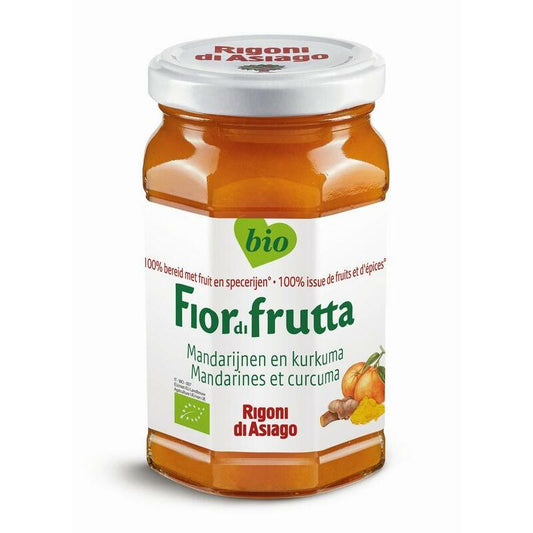 Fiordifrutta Mandarijn & kurkuma jam bio 260g