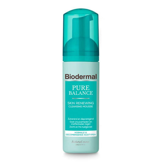 Biodermal Pure balance renewing cleansing mousse 150ml