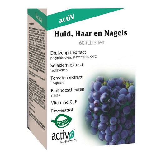Activo Huid haar nagels 60tb