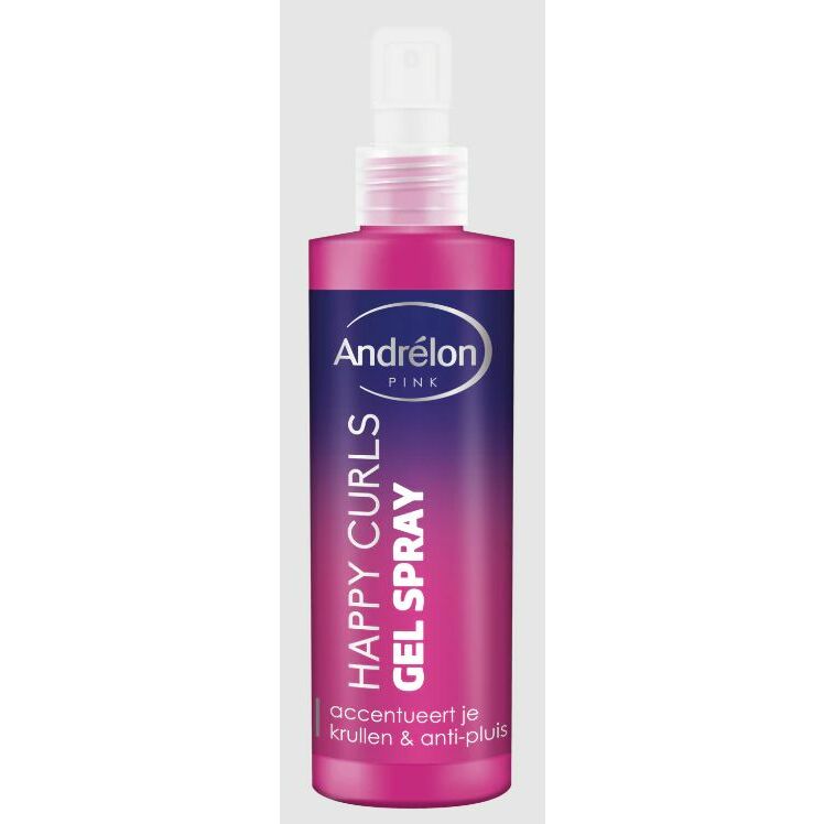 Andrelon Pink gelspray shape your curls 200ml