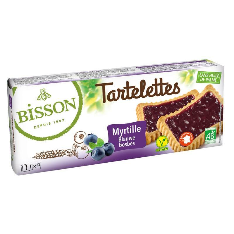 Bisson Tartelette bosbes bio 145g