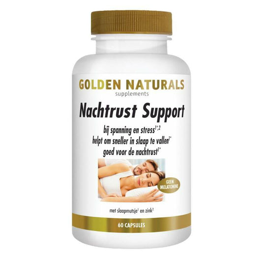 Golden Naturals Nachtrust support 60vc