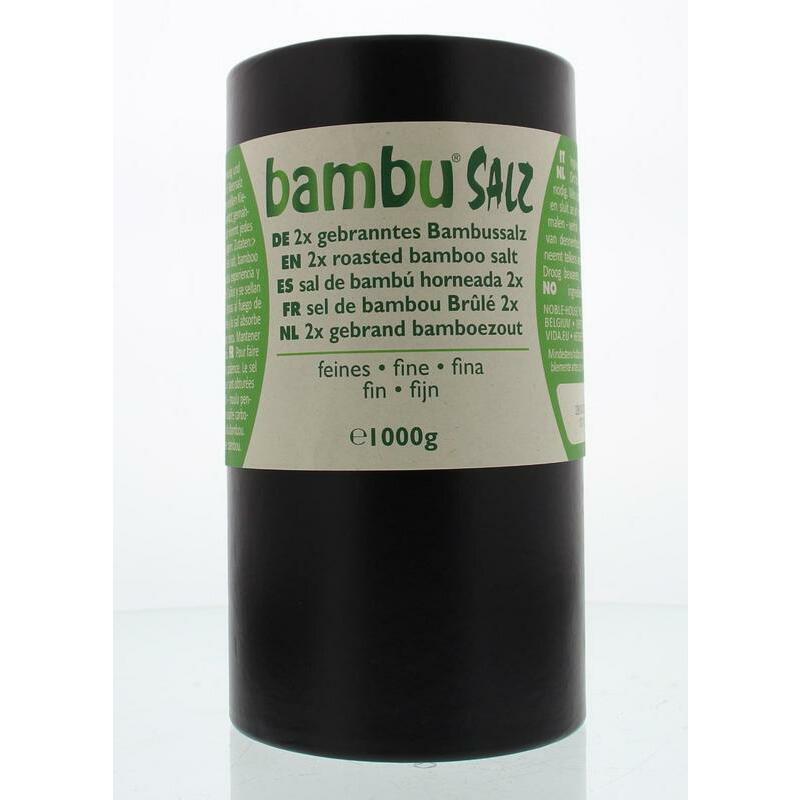 Bambu Salz Bamboezout fijn 2x gebrand 1000g