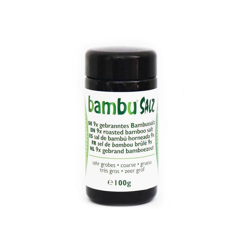 Bambu Salz Bamboezout zeer grof 9x gebrand 100g