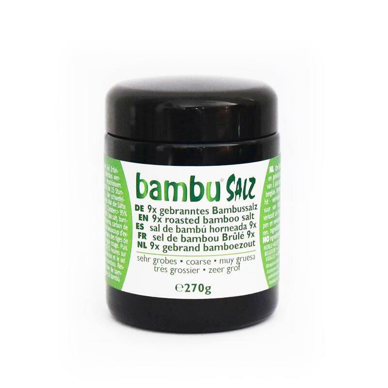 Bambu Salz Bamboezout zeer grof 9x gebrand 270g
