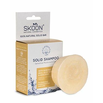Skoon Shampoo solid sensitive & care 90g