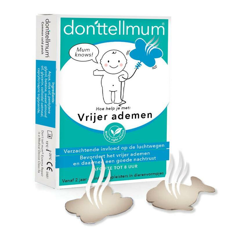 Donttellmum Inhalatiepleister vrijer ademen 7st