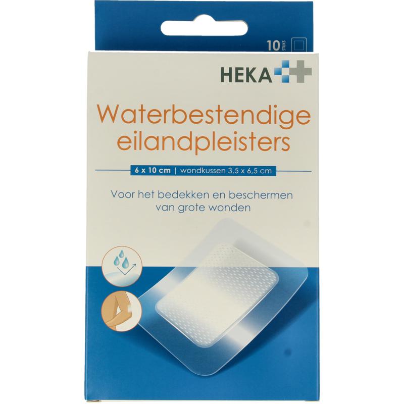Heka Klein Hekaplast border 6cm x 10cm waterproof 10st