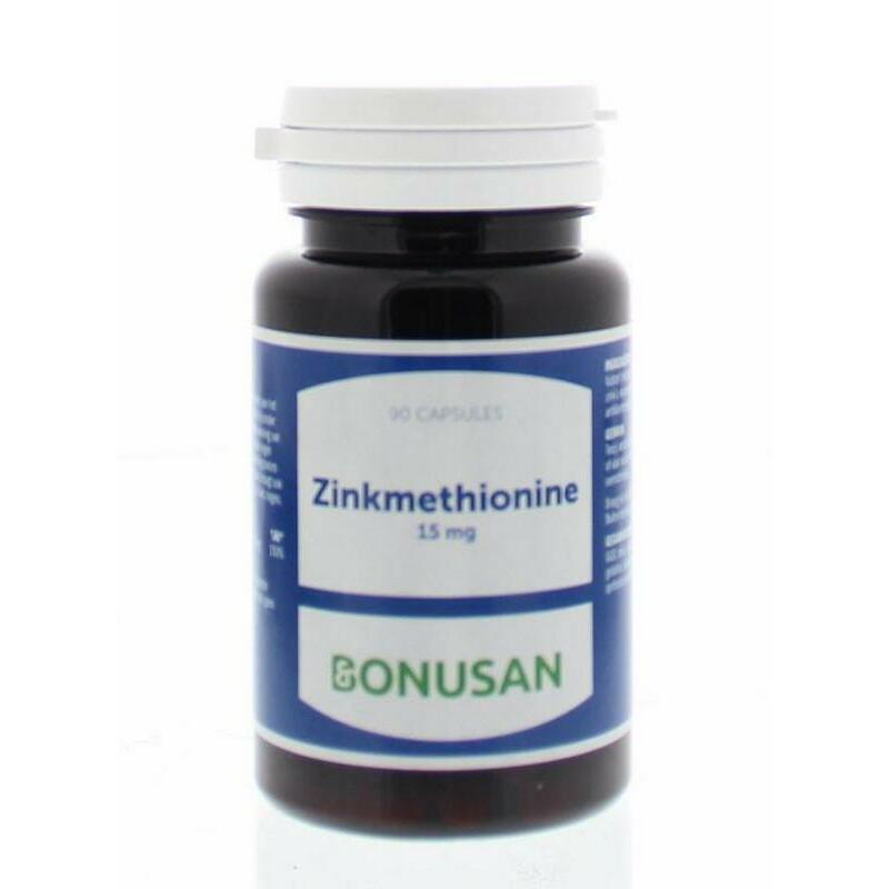 Bonusan Zinkmethionine 15 mg 90ca