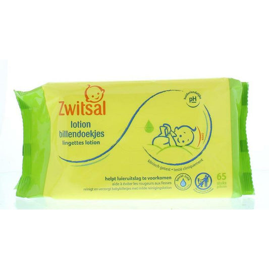 Zwitsal Billendoekjes lotion 65st