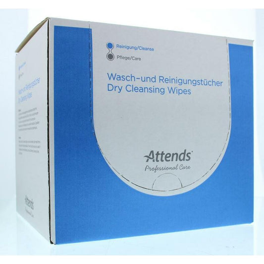 Attends Care dry cleansing wipes 150st