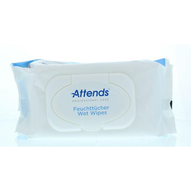 Attends Care wet wipes 80st