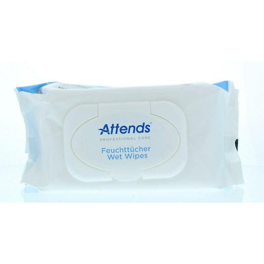 Attends Care wet wipes 80st