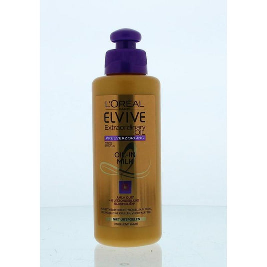 Loreal Elvive extraordinary oil in milk krul verzorging 200ml