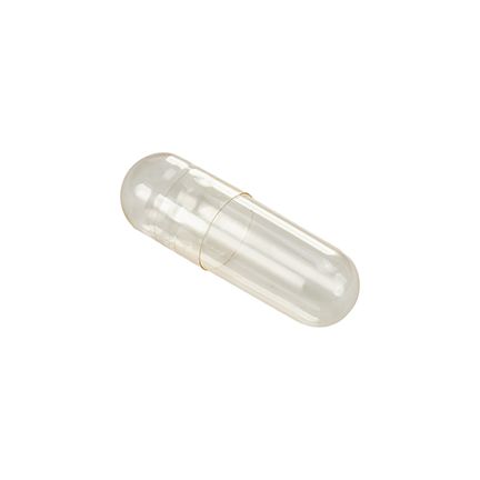 Spruyt Hillen Capsule nr 0 kleurloos star-lock gelatine pot 500st
