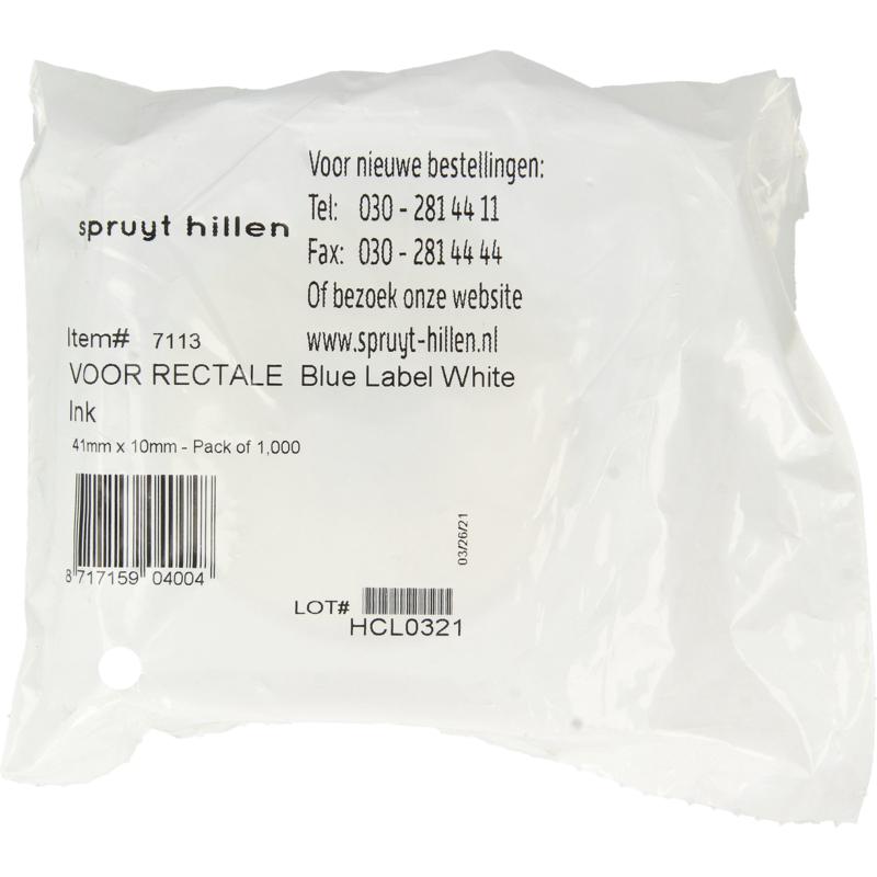 Spruyt Hillen Sticker rectale toediening 1000st