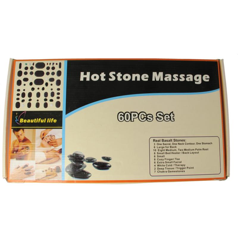 Alive Hotstone set 60 delig 1set