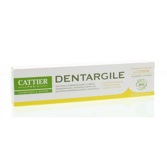 Cattier Tandpasta citroen 75ml