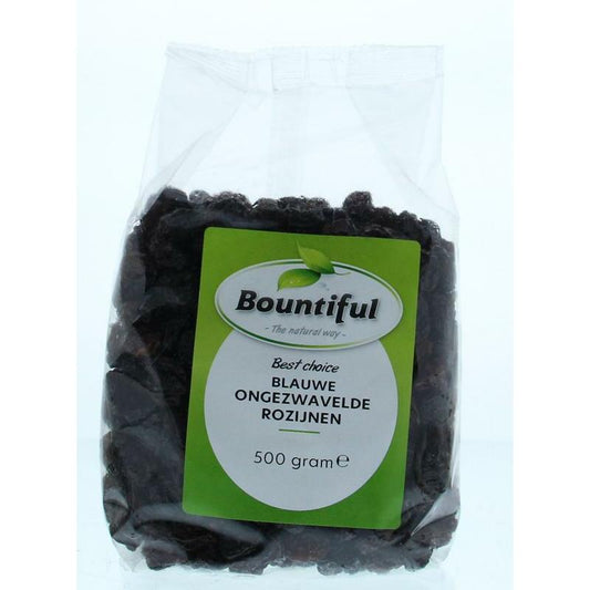 Bountiful Rozijnen blauw ongezwaveld 500g