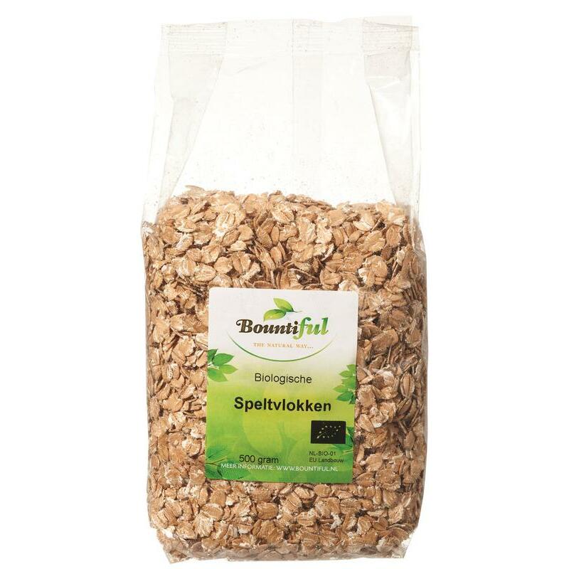 Bountiful Spelt vlokken bio 500g