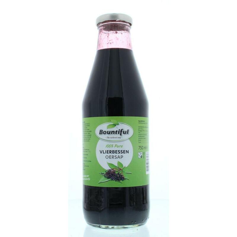 Bountiful Vlierbessen oersap 750ml