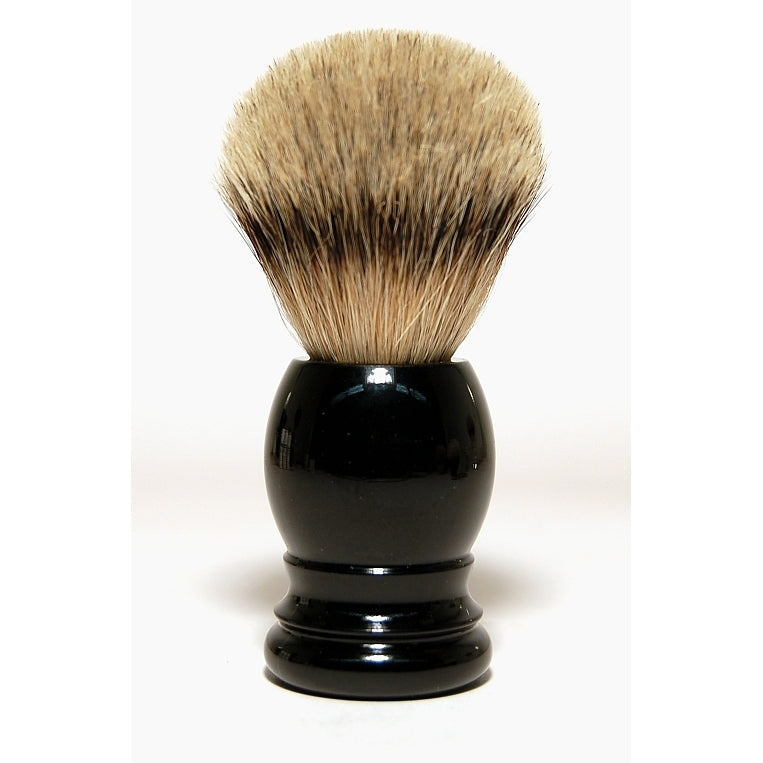 Rasura Scheerkwast silverspits zwart 1st