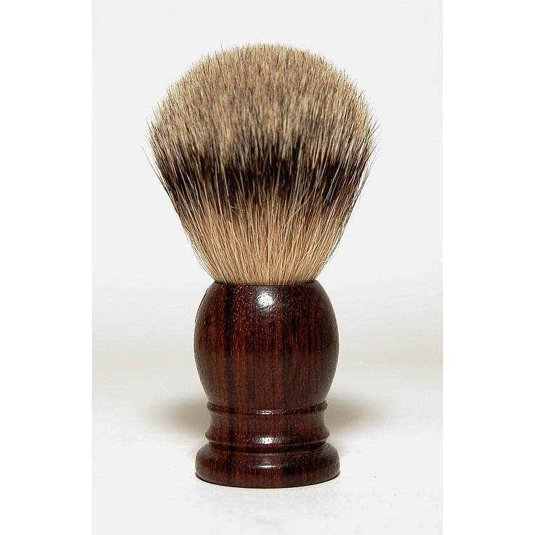 Rasura Scheerkwast silverspits rozenhout klein 1st