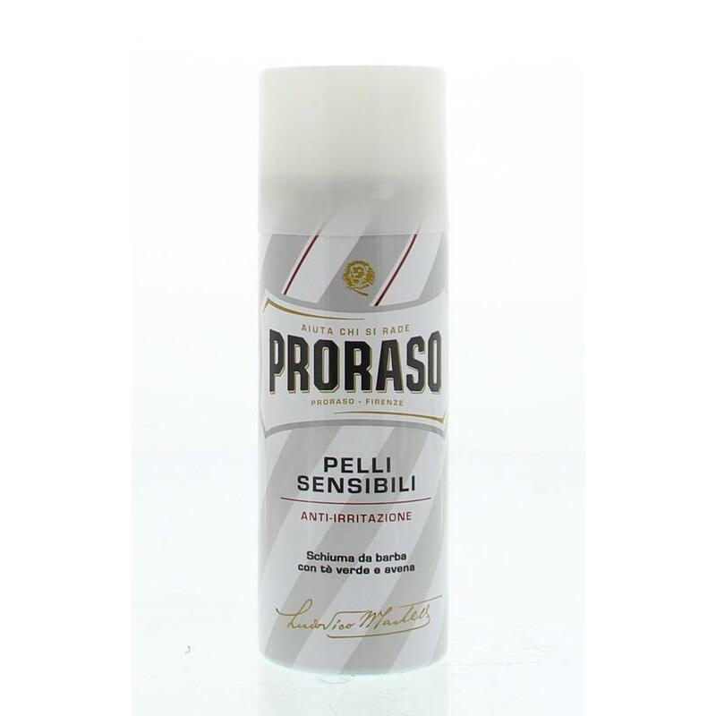 Proraso Scheerschuim reis groene thee 50ml
