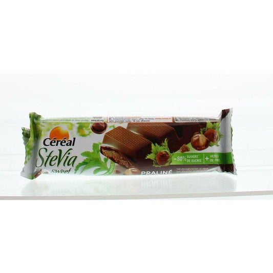 Cereal Chocolade reep praline stevia 42g