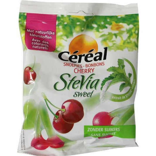 Cereal Snoep kersen stevia 120g