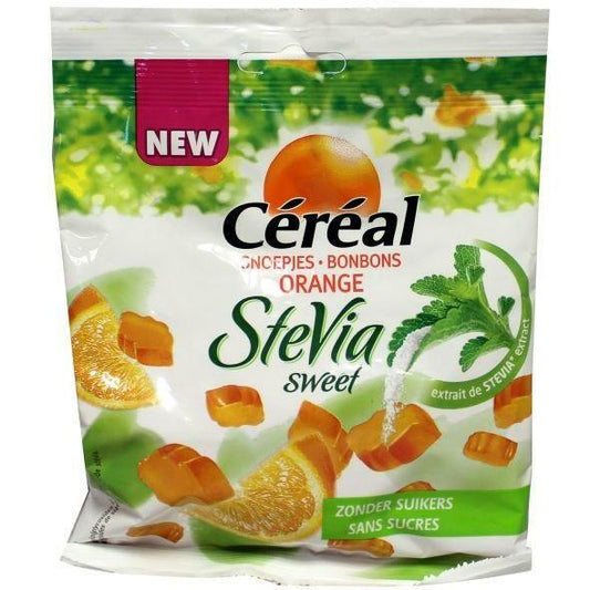 Cereal Snoep orange stevia 120g