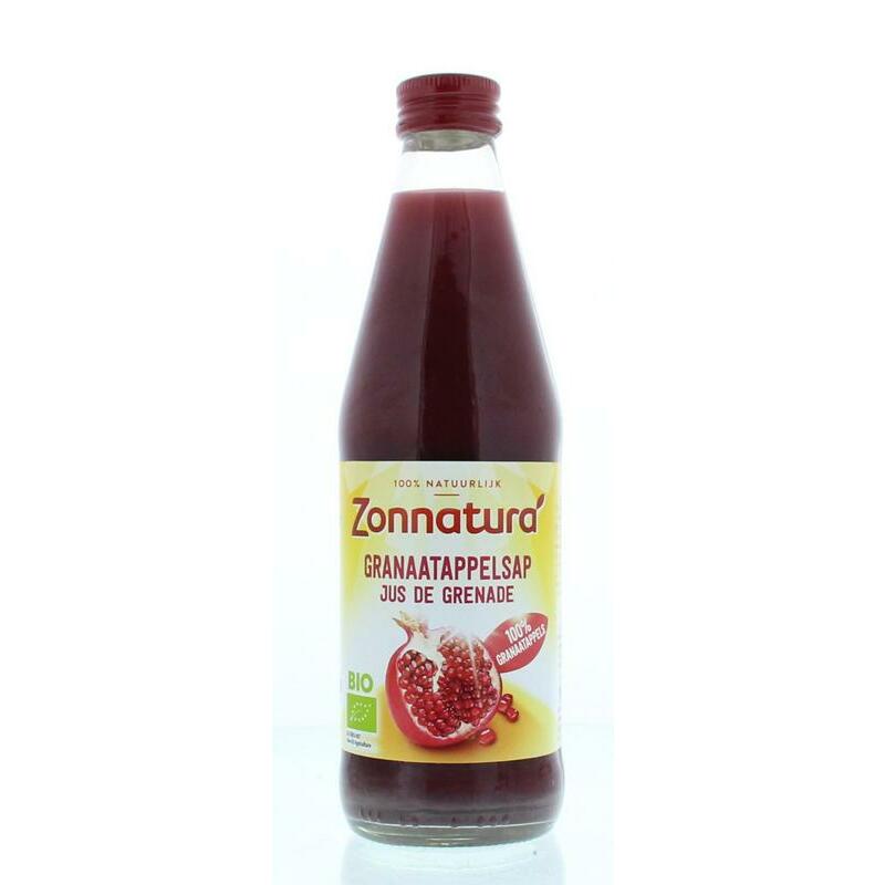 Zonnatura Granaatappelsap puur bio 330ml