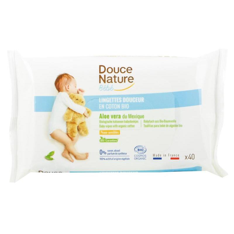 Douce Nature Babydoekjes katoen bio 40st