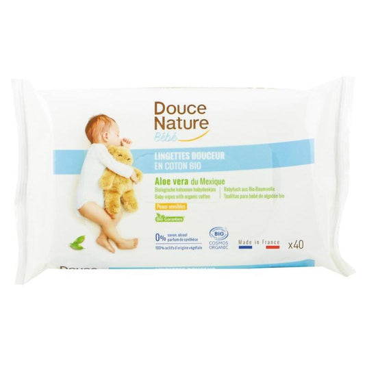 Douce Nature Babydoekjes katoen bio 40st